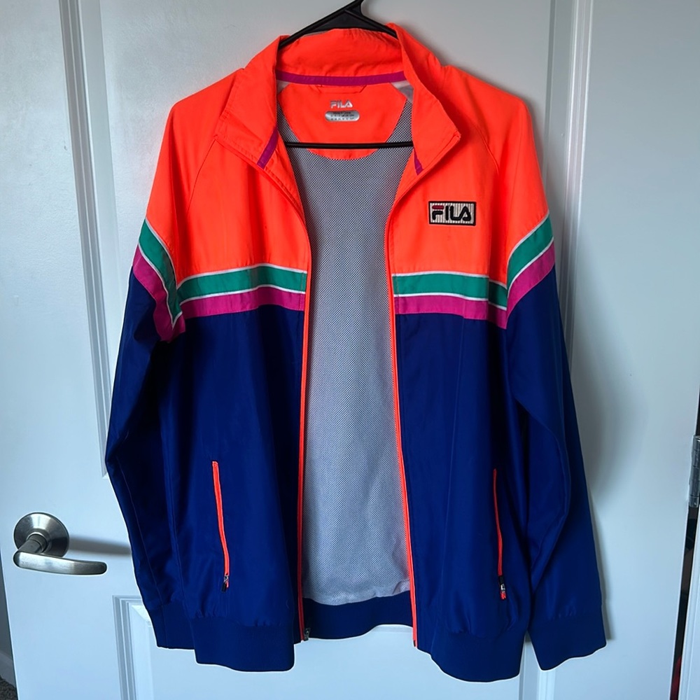 Vintage style Fila tennis jacket